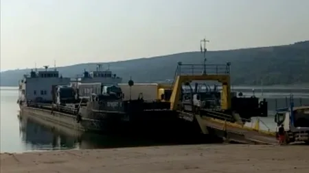 VIDEO | Circulația pe Dunăre cu feribotul pe linia Bechet - Oyahovo a fost reluată