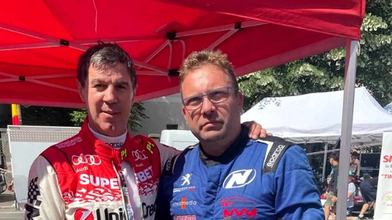 Mihai Leu concurează la Super Rally în centrul Capitalei! Unde poate fi admirat vehiculul de lux