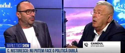 VIDEO | Cornel Nistorescu: „Nu putem face o politică dublă”
