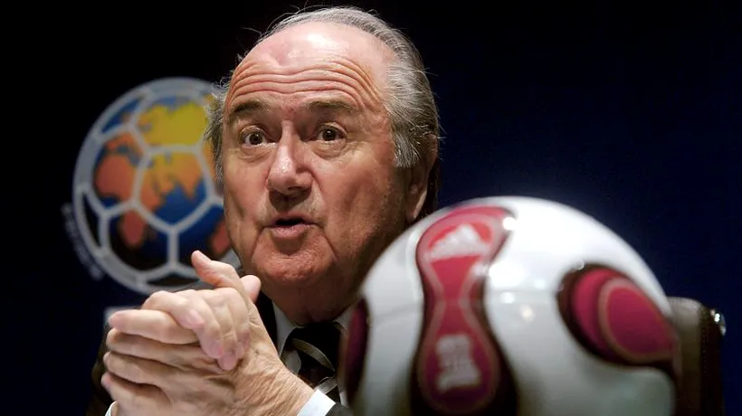 O nouă acuzație incredibilă la adresa președintelui demisionar al FIFA, Sepp Blatter: ''El este în spatele textului''