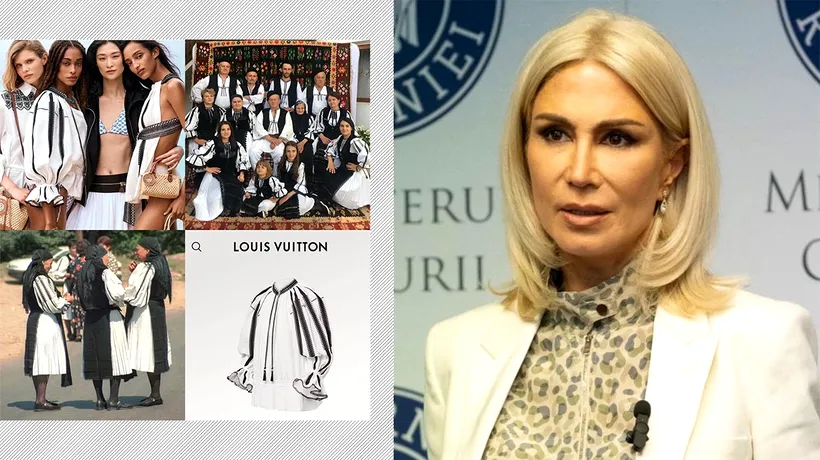 Ministrul Culturii intervine în SCANDALUL „Louis Vuitton”: „Vom solicita recunoaşterea modelului iei cu şinoare, specifică zonei Sibiului”