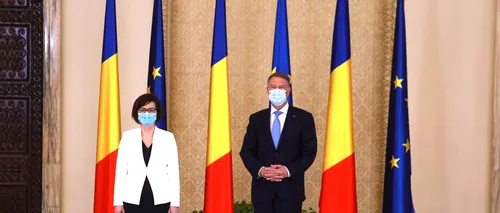 Klaus Iohannis, la depunerea jurâmântului noului ministru al Sănătății, Ioana Mihăilă: „În coaliție s-a găsit un modus vivendi” (VIDEO)