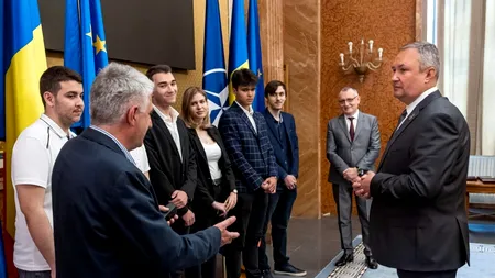 Ciucă, mesaj pentru olimpicii României la matematică, după ce au câștigat aurul: E responsabilitatea noastră să generăm un sistem de promovare bazat pe merit și valoare profesională