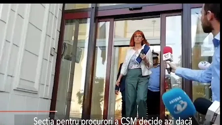 CSM decide dacă prelungește delegarea Ancăi Jurma la conducerea DNA