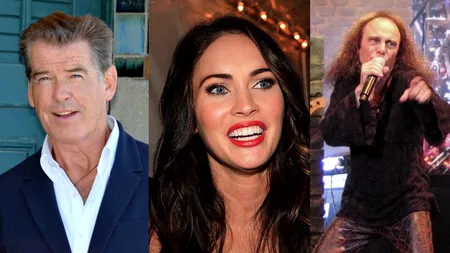 16 MAI, calendarul zilei: Pierce Brosnan împlinește 72 de ani, Megan Fox 39/ Moare Ronnie James Dio