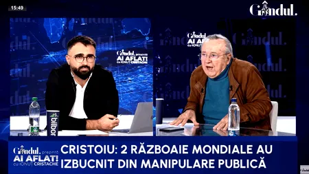 Ion Cristoiu ridiculizează raportul anulării alegerilor prezidențiale: „RUSIA s-a concentrat doar pe TikTok?”