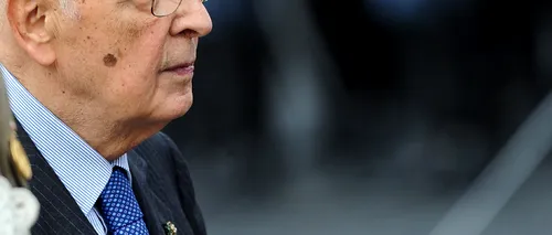 Motivul pentru care Giorgio Napolitano demisionează din funcția de președinte al Italiei: Nu mai pot continua așa