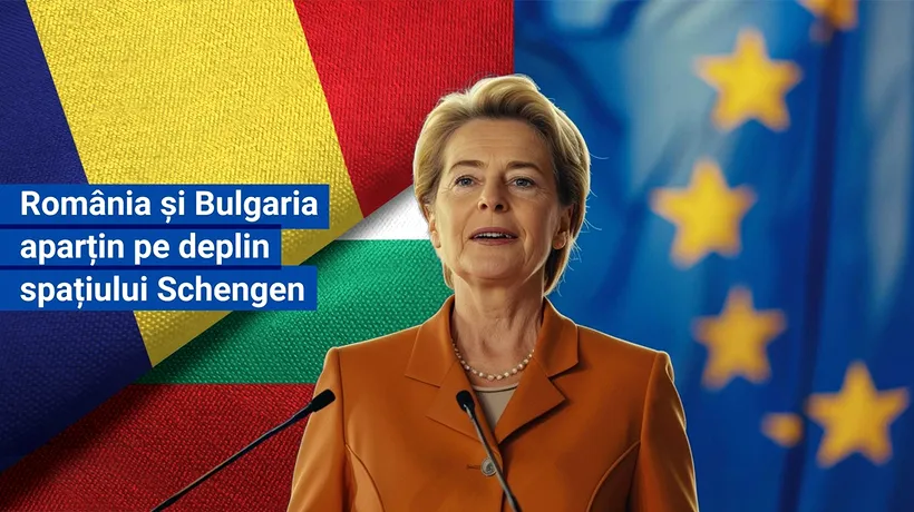 Ursula von der Leyen: Bulgaria și România aparțin pe deplin spațiului Schengen. Salut rezultatul POZITIV al discuțiilor informale de la Budapesta