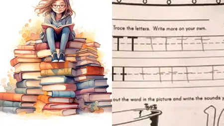 TEST IQ | Tema imposibilă din manualul unui copil de cinci ani. Nimeni nu găsește răspunsul