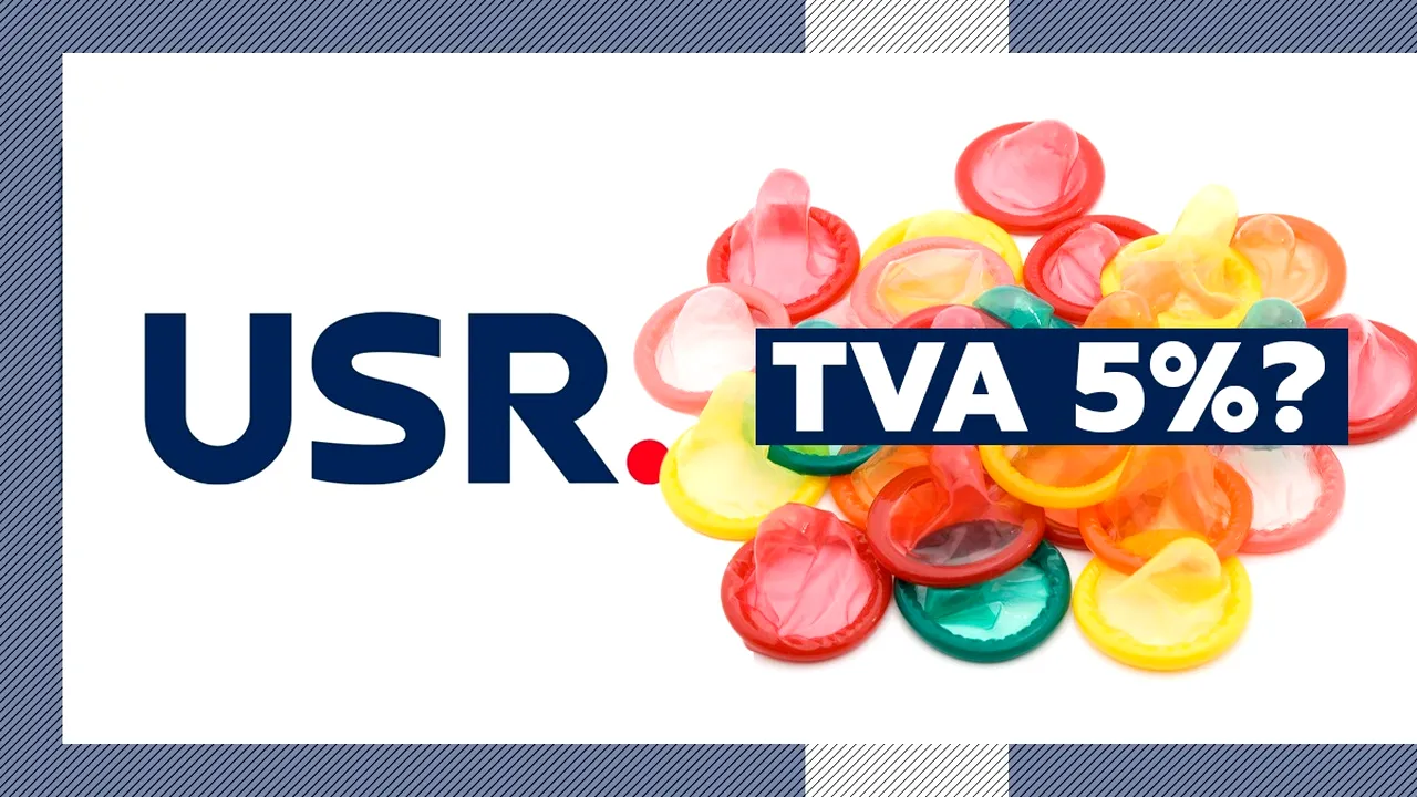 USR vrea TVA mai mic la prezervative. Deputații cer un preț la raft care să nu depășească 5%