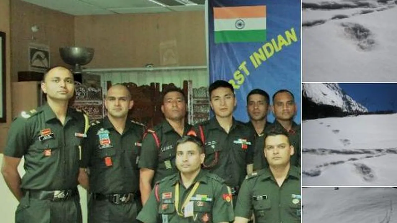 Armata indiană, pe urmele lui Yeti, Omul-Zăpezilor. Soldații, ironizați pentru „descoperirea