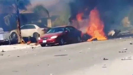 Două avioane americane de vânătoare s-au prăbușit