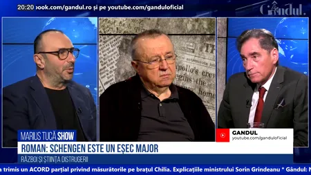 VIDEO | Petre Roman: „Schengen este un eșec major. Situația trebuia să fie tratată cu prioritate”