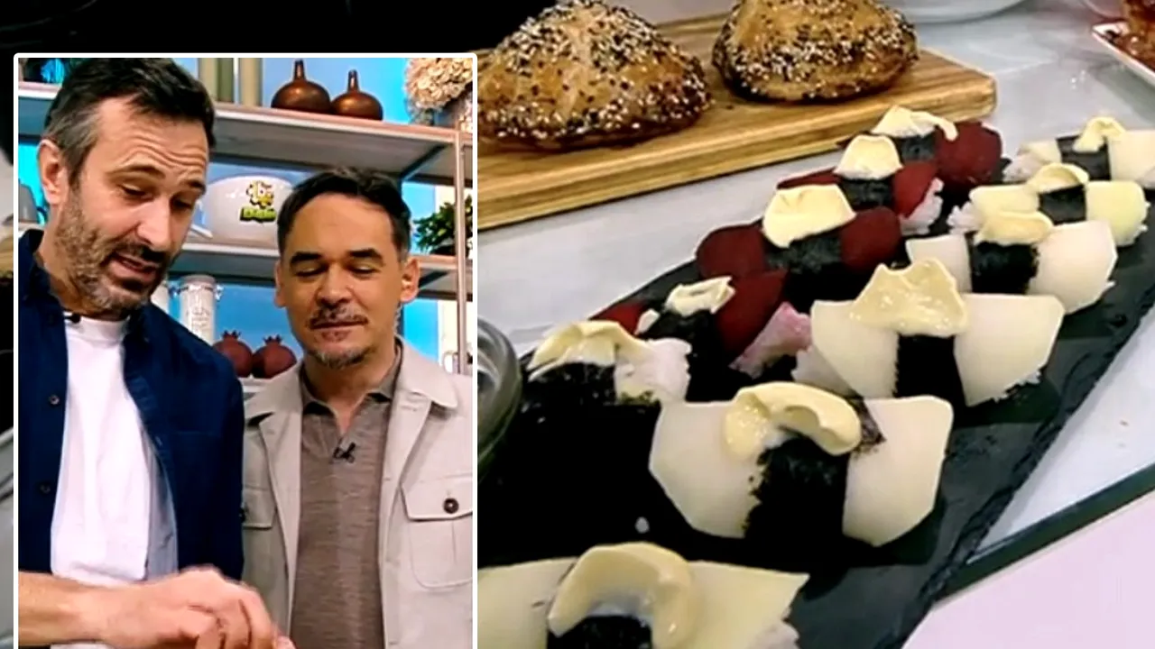 Rețeta de sushi de post a lui chef Nicolai Tand. Ce ingredient secret folosește bucătarul „matinalului