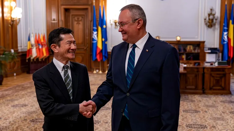 Nicolae Ciucă și-a luat rămas bun de la ambasadorul Japoniei la București: „În ultimul an, legăturile bilaterale s-au intensificat în zona economică”