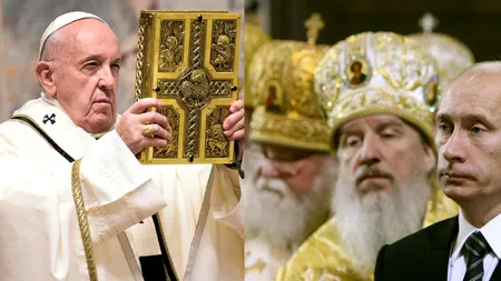 Patriarhul Rusiei discută cu Papa Francisc despre conflictul din Ucraina