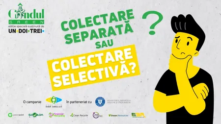 GÂNDUL GREEN. Geanin Șerban, Asociația OIREP Ambalaje, lămurește dilema. De ce este corectă formularea 