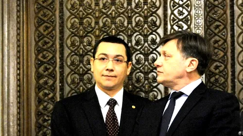 Ponta, despre presupusa ceartă cu Antonescu: Doar că nu stăm în aceeași casă seara