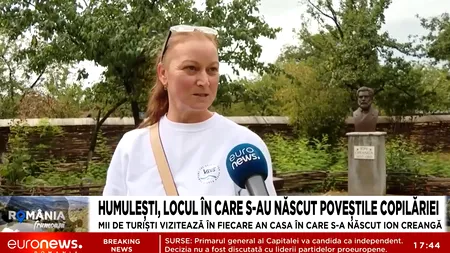 Muzeul Memorial „Ion Creangă” din Humulești, vizitat de mii de turiști.  E mereu aglomerație în curtea casei unde a copilărit Ion Creangă