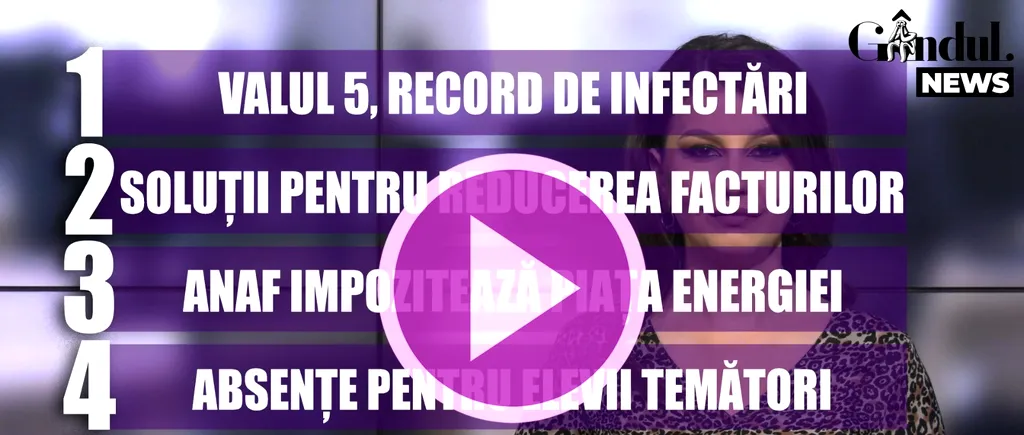 GÂNDUL NEWS. Record absolut de infectări în România, în ultimele 24 de ore (VIDEO)