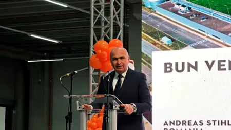 Bolojan pozează în premierul care aduce investiții. Discurs optimist la inaugurarea fabricii Stihl de la Oradea