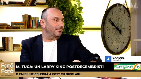 VIDEO | Marius Tucă: „La interviurile mele au participat Stolojan, Băsescu și Iliescu. Erau foarte buni ”