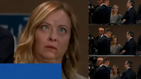 Giorgia Meloni, virală pe X. Premierul italian este exasperat de întârzierea lui Biden la summitul NATO