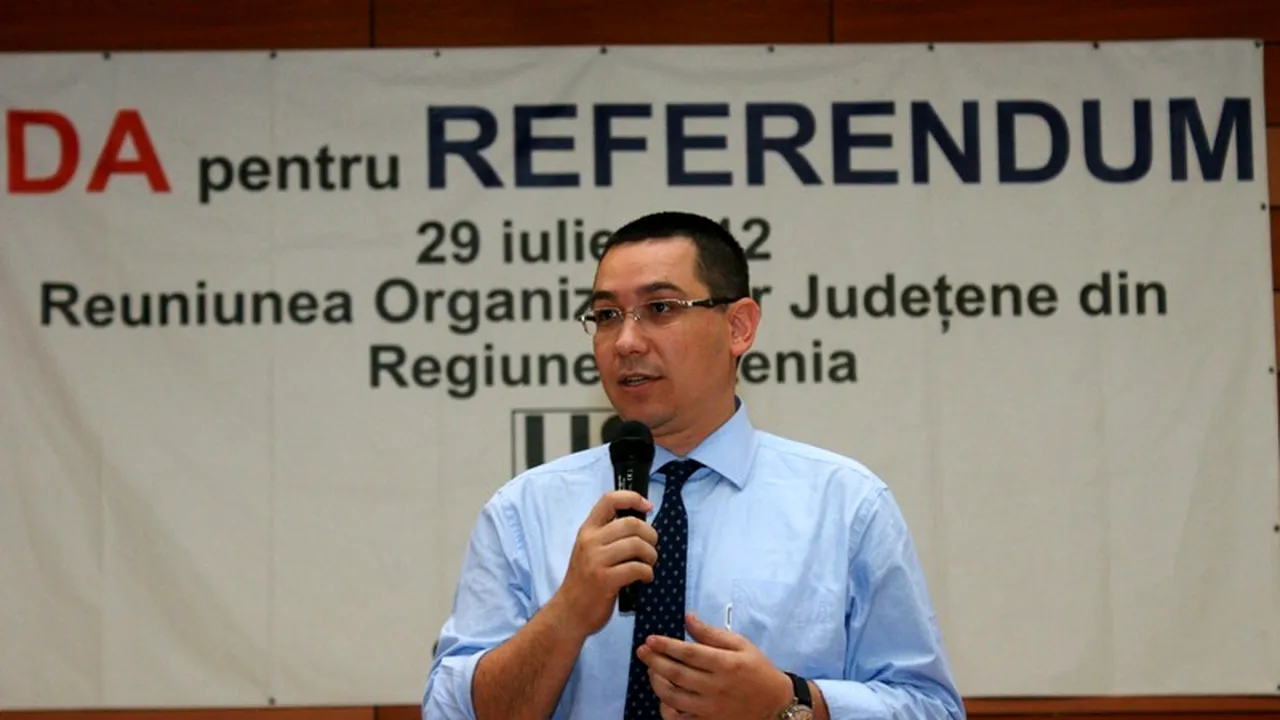 Ponta: Băsescu i-a lăsat să fure pe băieții deștepți protejați de Videanu și pe oameni să moară în fața spitalelor