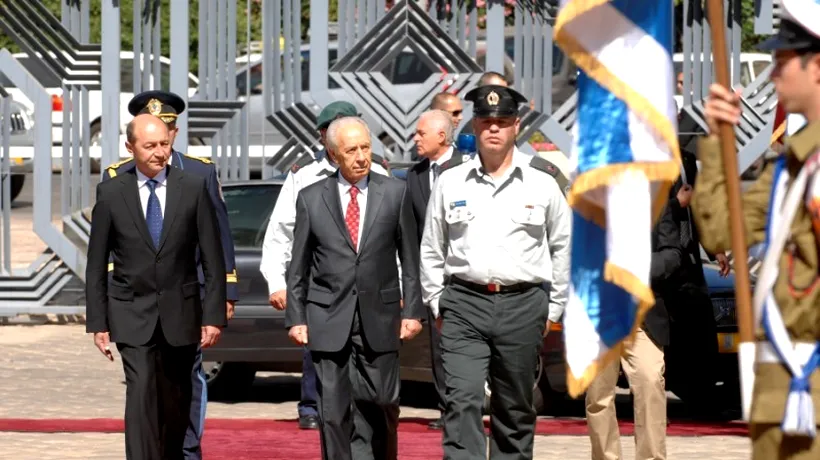 Băsescu: România susține implicarea SUA ca mediator între Israel și Palestina