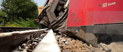 Tragedie în Germania! Trei morți și zeci de răniți după ce un tren a deraiat în Bavaria