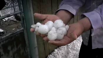 Apel UMANITAR pentru cetățenii din Burila Mare, acolo unde a căzut grindina „cât oul”. Prăpăd lăsat în urmă, după furtuna „apocaliptică” / Anunț ANM