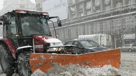 Capitala, pregătită pentru ninsoare cu 455 de utilaje de deszăpezire și permanență la servicii