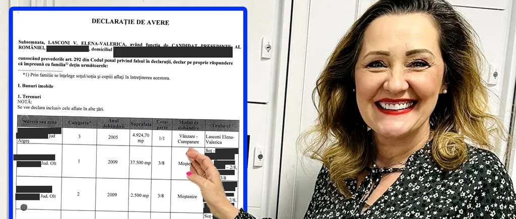 Calcul complet | Ce avere are Elena Lasconi, de fapt. Are DATORII uriașe!