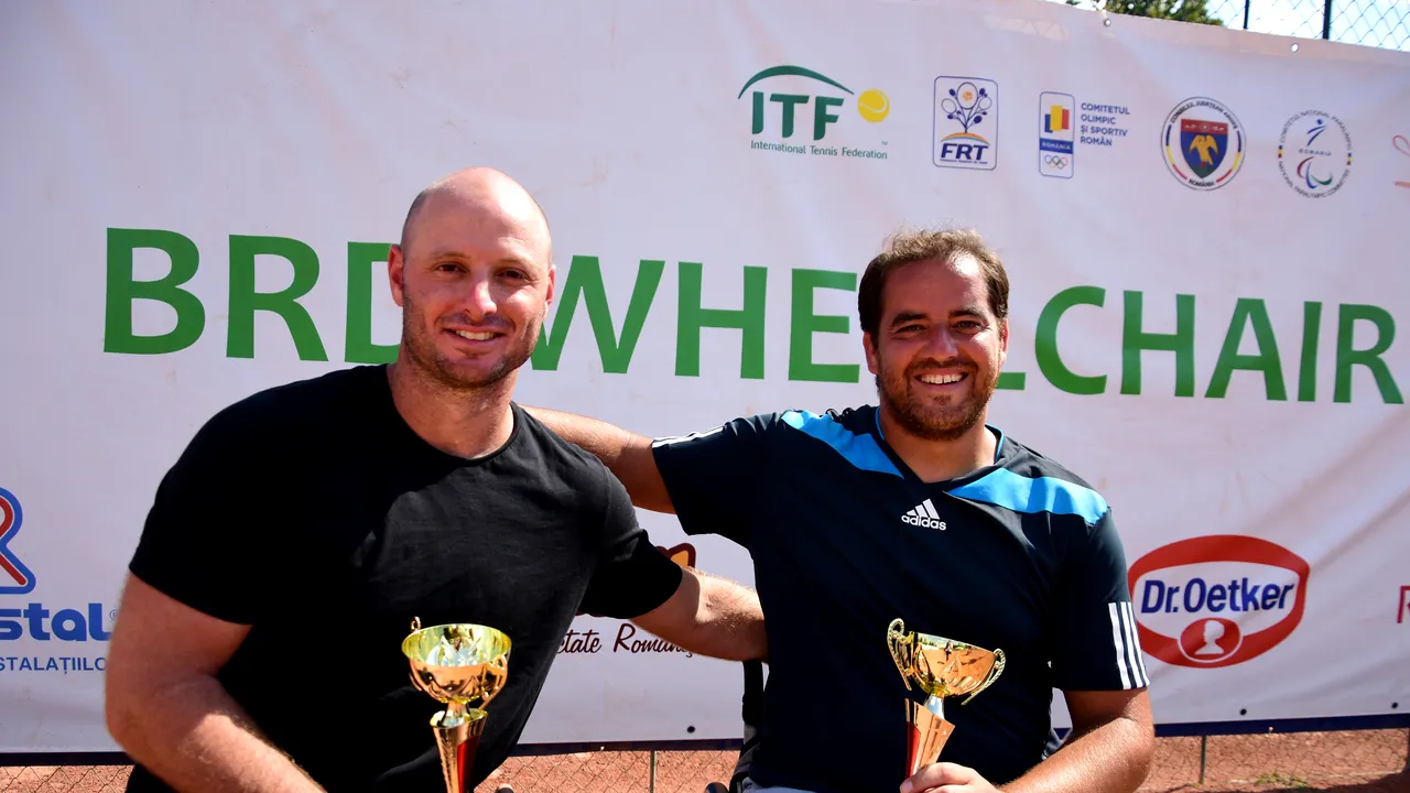 Israelianul Adam Berdichevsky a câștigat prima ediție a BRD Bucharest Wheelchair Tennis Open