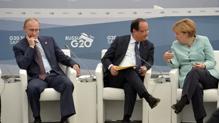 Merkel și Hollande au ajuns la Putin, cu un nou plan de pace în Ucraina. Întrebarea momentului: le vor da americanii arme ucrainenilor?