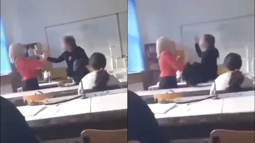 VIDEO | Altercație între o elevă și directoarea unui liceu din Mediaș: „Stau aici să-ți fac ție nervi”