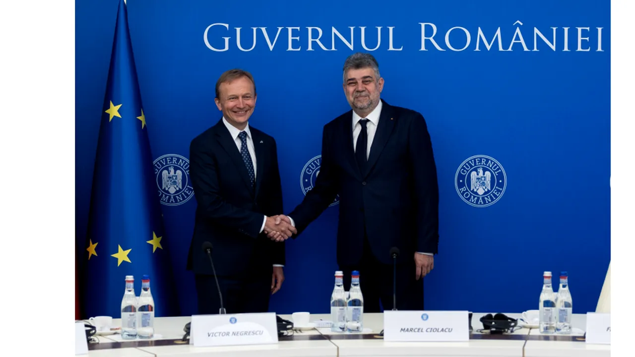 Marcel Ciolacu a discutat cu reprezentantul Comisiei Europene, Piotr Serafin, despre simplificarea procedurilor de accesare a fondurilor europene