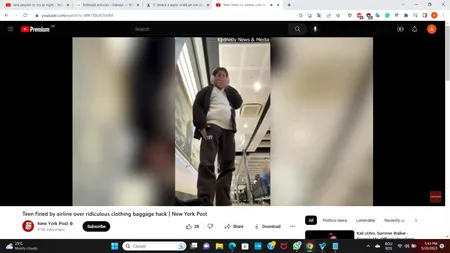 VIDEO | Cum a încercat o adolescentă din Australia să scape de taxele bagajelor din aeroport: „A fost destul de jenant”
