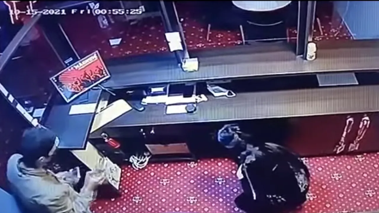 Jaf surprins de camerele video la o sală de jocuri din Năvodari