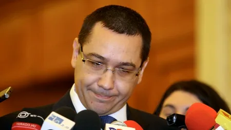 Ponta: Suspendarea lui Băsescu mi-a făcut foarte mult rău pe plan extern