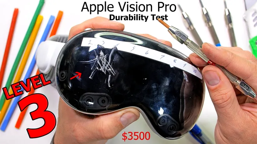 Detaliul neplăcut descoperit la demontarea noului headset Apple Vision Pro de 3.500 de dolari