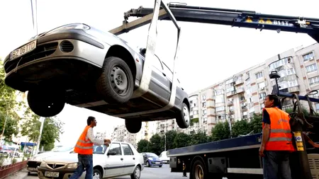 Aproape 1.000 de mașini au fost ridicate în sectorul 4, în ultima lună