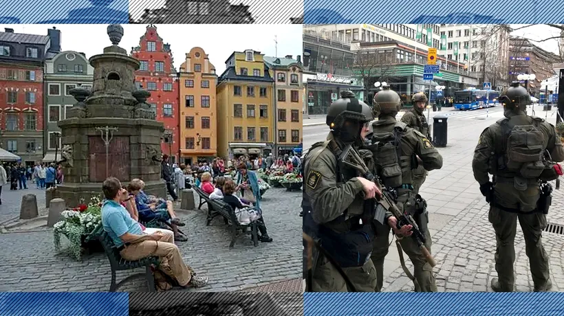 Suedia, cod portocaliu de terorism. Regatul scandinav a ridicat nivelul de posibile atentate la penultimul nivel