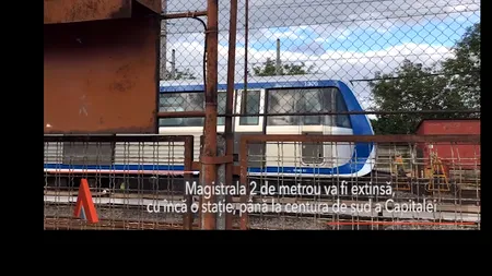 Magistrala 2 de metrou va fi extinsă până la Centura de Sud din București