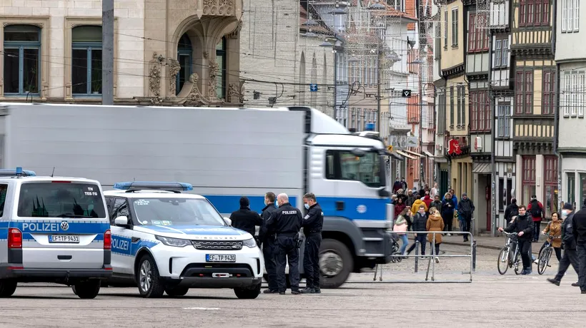 Două persoane au fost rănite în Germania, într-un atac cu cuţitul la Erfurt