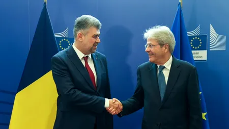 Marcel Ciolacu a discutat cu Paolo Gentiloni și Adina Vălean despre noile măsuri fiscal-bugetare/ Ce spun Comisarii europeni?
