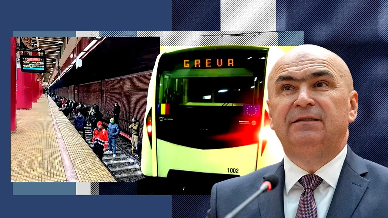 Mocnește un conflict la METROU, după ce negocierile dintre sindicat și conducerea Metrorex au intrat în impas. Transportul din București, în pericol