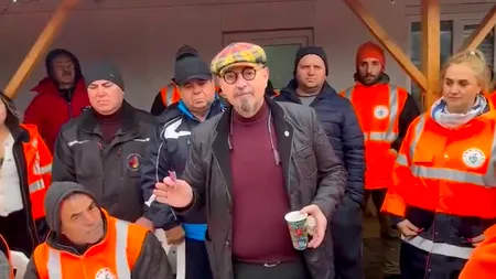 Petrecere de Crăciun cu primarul Piedone la Societatea de Infrastructură a Sectorului 5