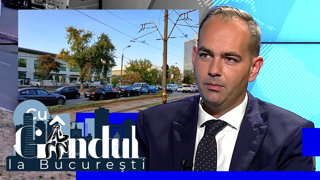 VIDEO EXCLUSIV | Andrei Badiu, consilier PNL: Bucureștiul are nevoie ca de aer de infrastructură. Asta este cauza principală a traficului