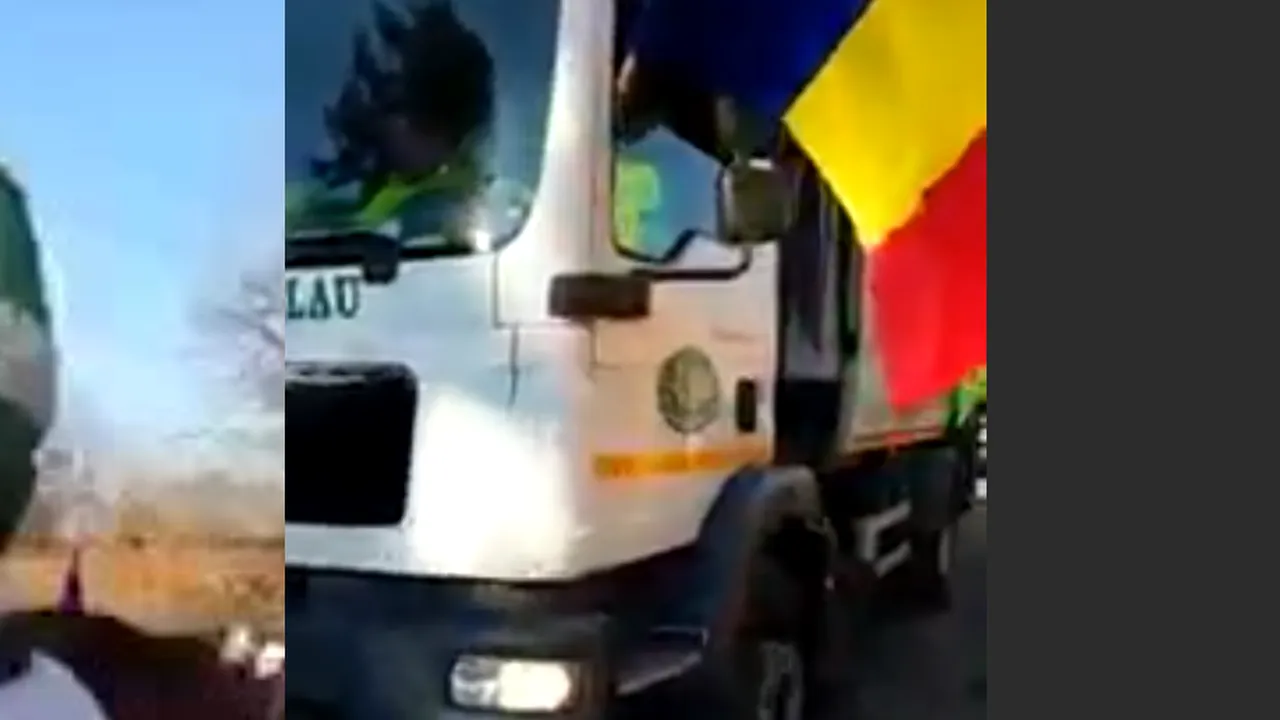 Cislău, Buzău - un fel de Las Fierbinți. Cu MAȘINILE DE GUNOI și EXCAVATORUL la parada de Ziua Națională: Nu știu câte comune au mai făcut așa ceva